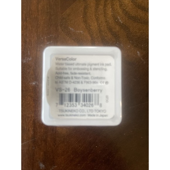 NEW Tsukineko VersaColor 26 Boysenberry Ink Cube Stampin Pads - Picture 2 of 4